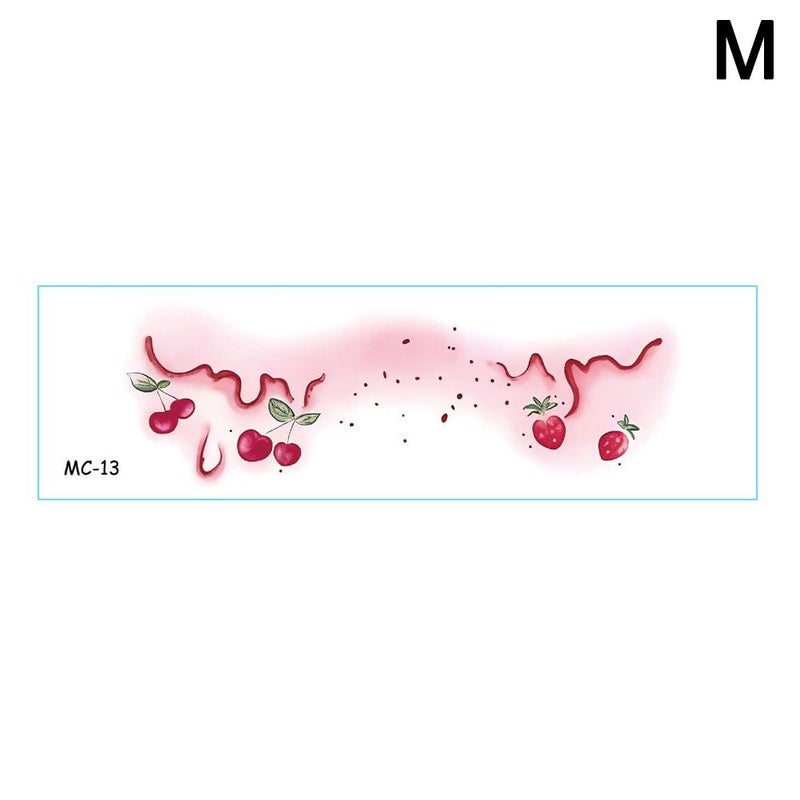 Christmas Makeup Face Stickers, Cute Blush, Prom Decorations, Funny and Creative Temporary Tattoo Stickers, 1pc